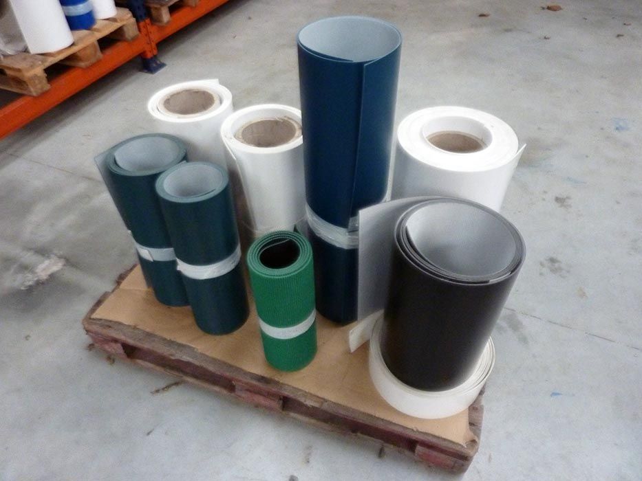 Bandes transporteuses PVC et PU